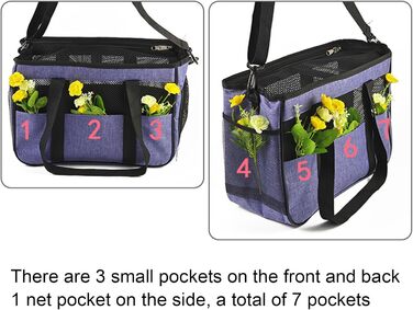 Сумка-переноска для собак маленьких порід | Сумка для подорожей та активного відпочинку – безпечний перенос тварин на плечі, для відпочинку, кемпінгу, подорожей, пікніків та прогулянок (фіолетовий)