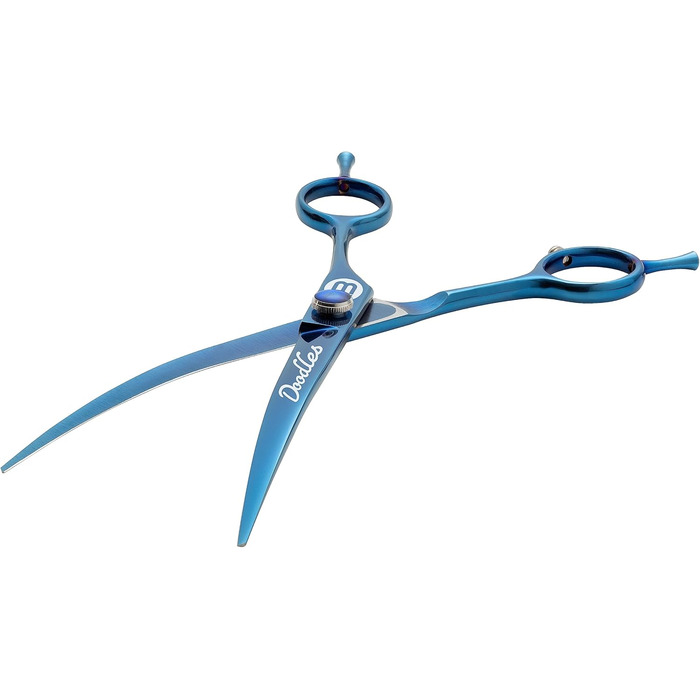 Ножиці для грумінгу собак Mikki Doodle, 19 см: для стрижки та формування шерсті