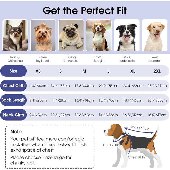 Светр для собак Queenore: теплий, для такс, бульдогів, біглів, шнауцерів (зелений, блакитний, XL)