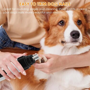 Електричний точило для собачих кігтів Krallenschleifer, USB, тихе точило для собак та котів великих, середніх та малих порід