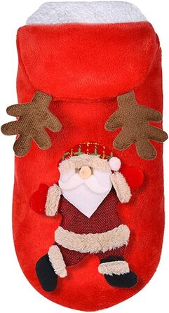 Костюм для собаки/кішки Holibanna на Новий рік: теплий зимовий костюм, тепла жилетка (S)