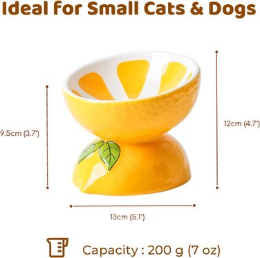 Котло propositions для котів TIGOADT, кераміка, піднята миска, рожевий колір, дизайн 