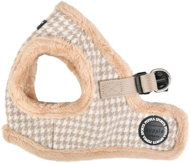 Шлея для малих і середніх собак Puppia Shepherd Harness B, регульована, комфортна, бежева, розмір L