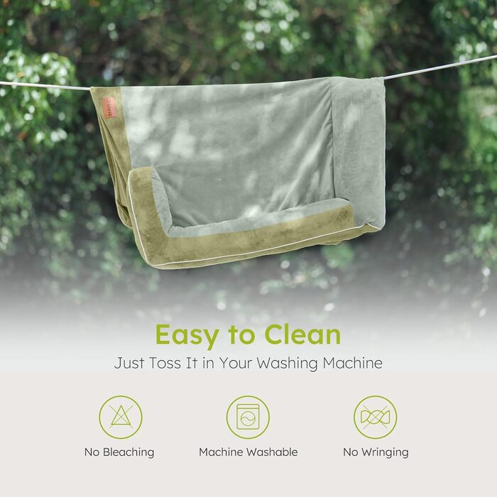 Ортопедичне ліжко для собак, 91x69 см, з іграшкою-кісткою, з охолоджуючого меморі-піни, миється, водонепроникне, неслизьке, велике ліжко для собак, світло-сіре (темно-зелене, L 107 x B 76 x H24 см)