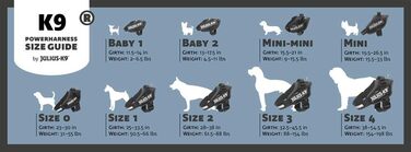 Шлейка для собак K9, розмір L/1, червона