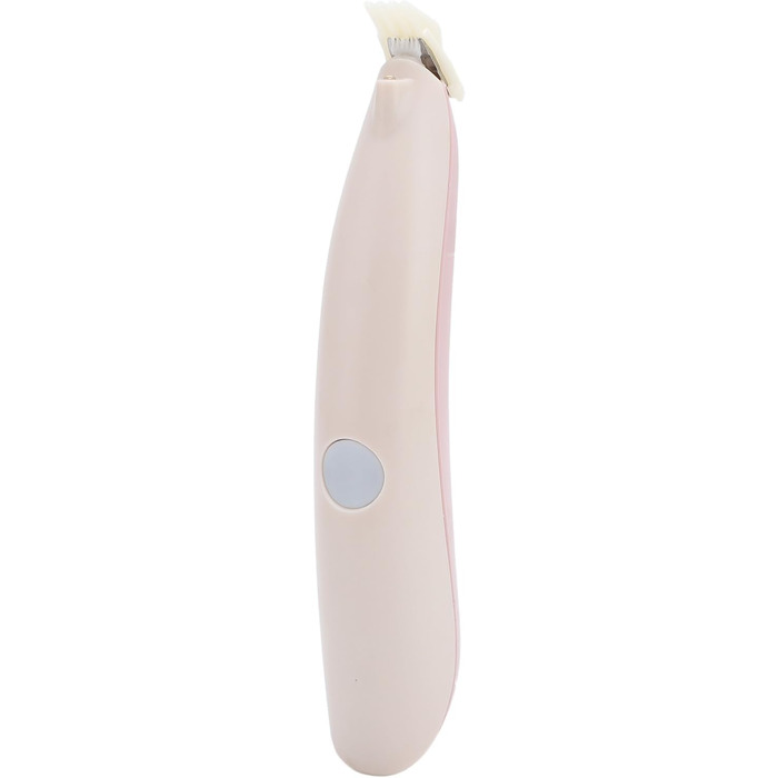 Бездротовий тример для собак з підсвічуванням, 2 швидкості, регульований, для грумінгу навколо очей, вух, обличчя та задньої частини тіла (рожевий)