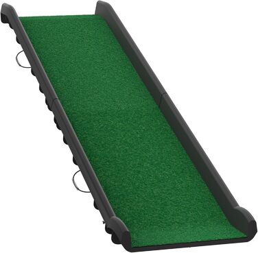 Східці для собак HENGMEI: пандус для собак у багажник авто, 156x40 см, зелений