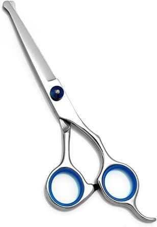 Набір професійних ножиць для собак та котів: ножиці з нержавіючої сталі, ножиці для фінальної обробки, прямі та вигнуті ножиці, гребінець для грумінгу