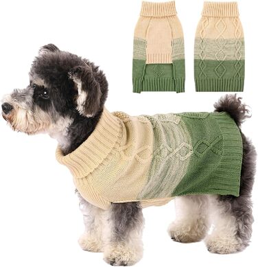 Теплий пуховик для собак ASENKU, великий розмір, зелений: для німецьких та середніх собак, осінь/зима, теплий, з коміром, для собак та котів