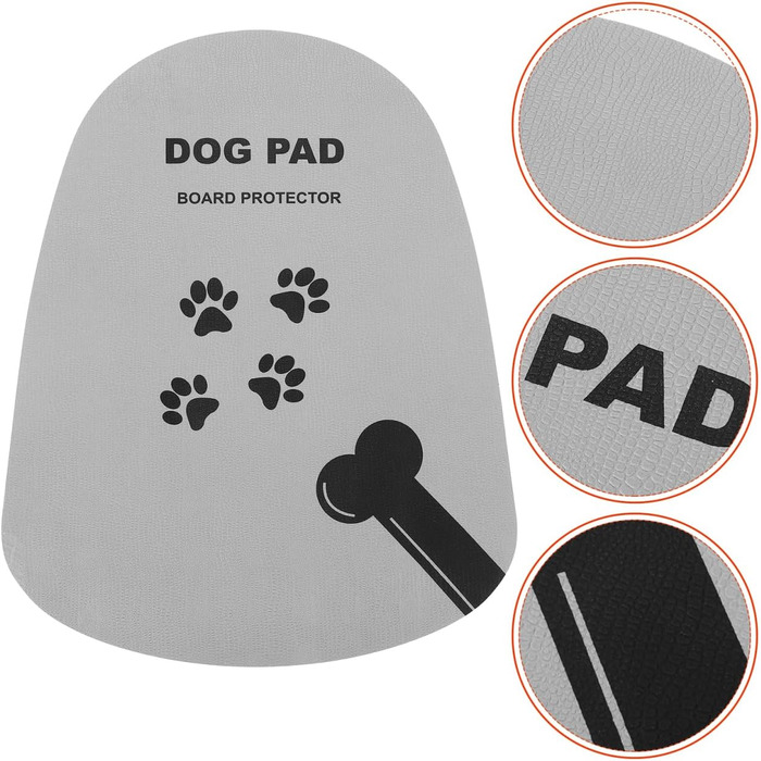 Килимок для собак на серфборд: неслизький, EVA, для подорожей та активного відпочинку