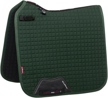 LeMieux Prosport Dressage Square - підкова для їзди верхи (бавовна, L, Зелений)