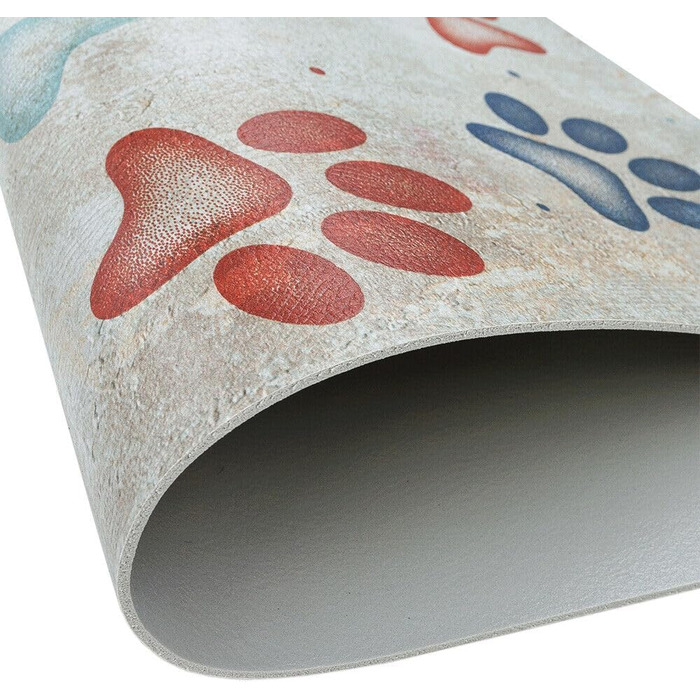 Захисна гумова підкладка Emmevi для миски, неслизька, 50x70 см, для собак та котів