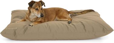 М'яке ліжко для собак великих порід Doctor Bark GreenLabel - зручне, миється, зелений колір, розмір M