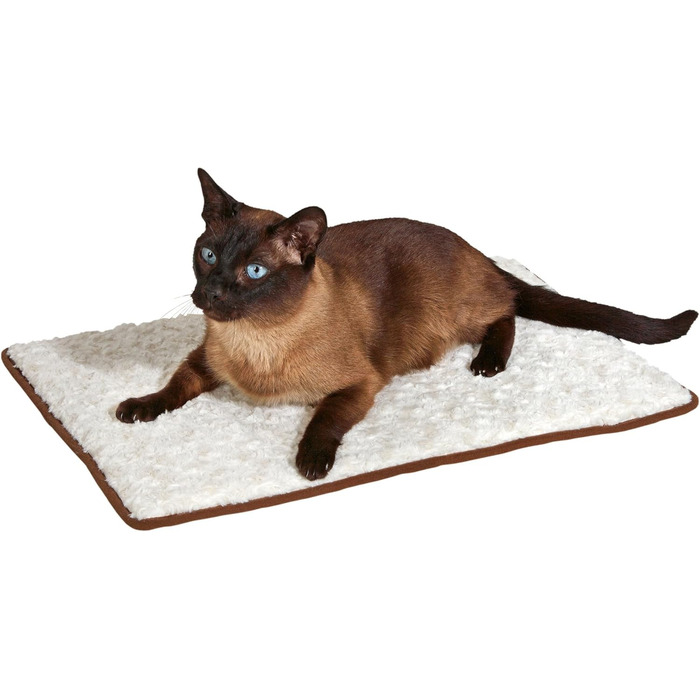 Матрац для собак Karlie Orthomat, білий/коричневий, 60 x 40 см