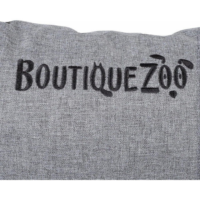 Автомобільний лежак для собак та котів | Лежак на заднє сидіння, переднє сидіння | Універсальний, миючий, сірий | Поліестер, 55 x 65 см