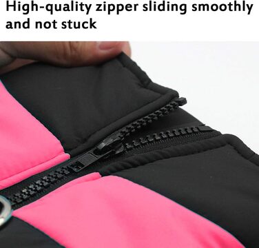 Водонепроникний зимовий пуховик для собак, теплий дощовик для маленьких та середніх собак (Рожевий, 5XL)