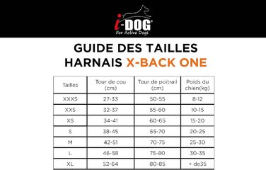 Шлея для собак I-dog Canicross X-Back One XL, для бігу з собакою