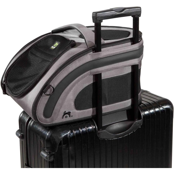 Транспортний бокс Maelson Snuggle Kennel 7152, антрацит, 52 x 30 x 30 см