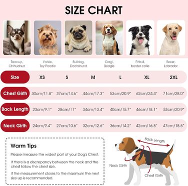 Теплий і м'який пуховик для собак великих порід Queenmore | Turtleneck | Коргі, Бігль, Французький бульдог, Шнауцер, Такса