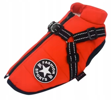 Куртка для собак Doggy Fashion, червона, XL