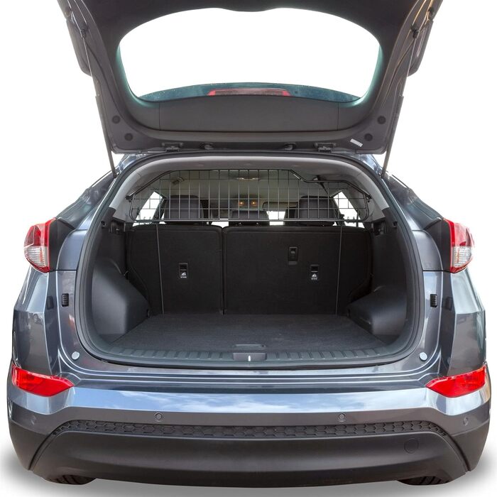 Сітка для собак Travall Hyundai Tucson (2015-2021) - захист багажника, сітка для транспортування собак, міцна сталева сітка