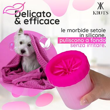 Силіконовий очищувач лап для собак, аксесуари для малих та середніх порід