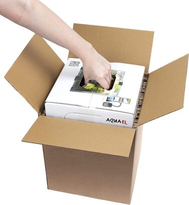 Aquael Shrimp Set SMART D&N 20 Білий акваріум для креветок, енергоощадний