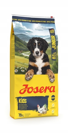 Корм для цуценят та молодих собак Josera з куркою, 15 кг