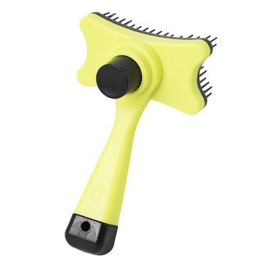 Гребінець для волосся Kamm: гребінець для кучерявого волосся, щітка для собак та котів, 12 x 7,5 см, зелений