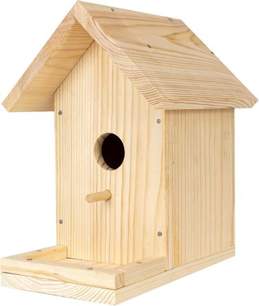 DIY годівничка для птахів: набір для збирання та розмальовки. Комплект включає молоток, цвяхи, фарби та інструкцію. Ідеально для дітей. Бренд Skylark