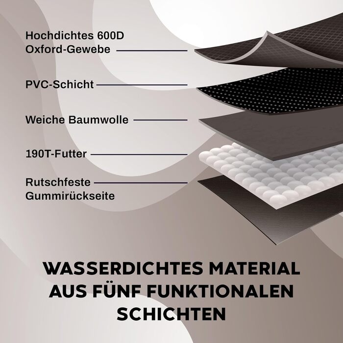 Захист для багажника автомобіля від бруду та подряпин для собак, водонепроникний, чорний, 174 x 190 см