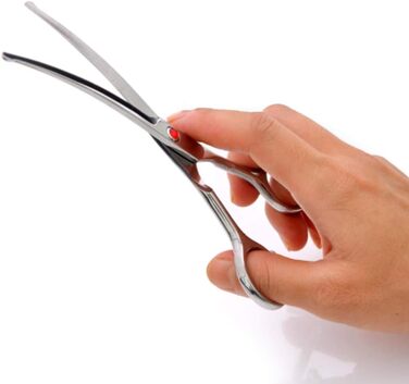 Ножиці для грумінгу собак 6.5 дюймів з безпечними закругленими кінцями, нержавіюча сталь, для професійного грумінгу та домашнього використання, підходять для собак, котів та кроликів