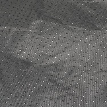 Кругле плюшеве ліжко для собак та котів Fur & Bone, 60 см, темно-сірий, самонагріваючеся, з водонепроникною основою