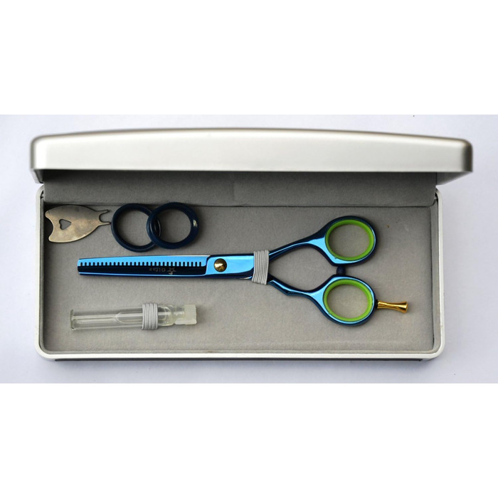 Професійні ножиці для філірування Titan Haarschere – нержавіюча сталь, 140 мм