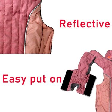 Теплий флісовий худі для собак середнього розміру, рожевий, розмір L (1 шт.)