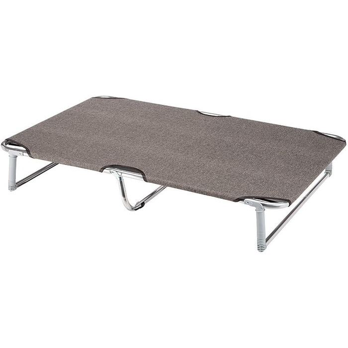 Ліжко для собак Ferplast Dream 115, 119x79 см, алюмінієвий каркас, тауп