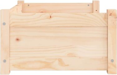 Ліжко для собак та котів біле з масиву сосни. Велике, середнє, зручне, 65,5x50,5x28 см. З інструкцією з монтажу.