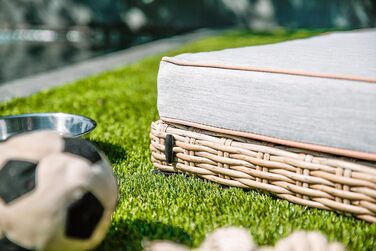 Greemotion лежанка для собак з поліротангу з подушкою, 95 x 15 x 65 см (M)