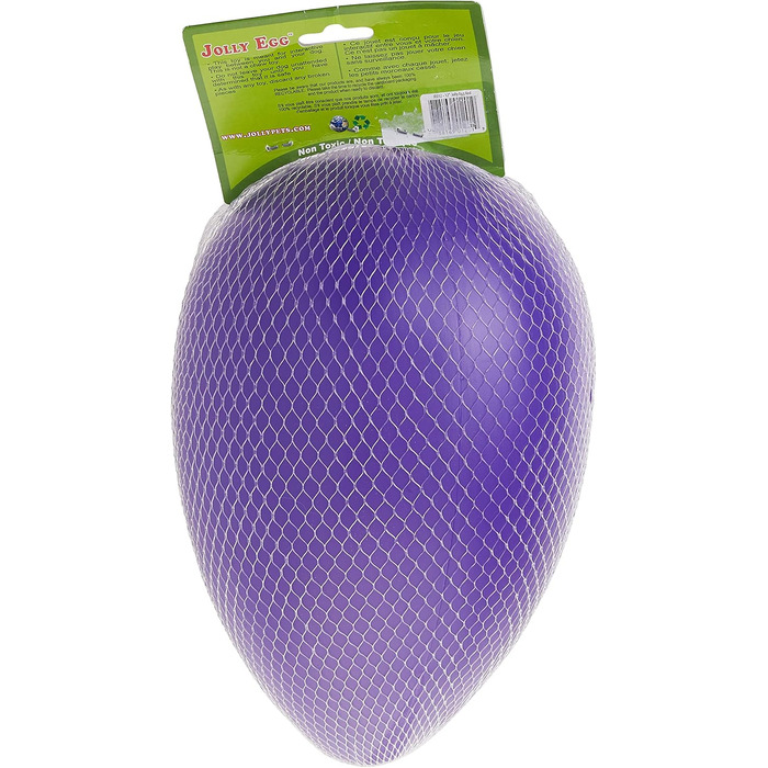 Іграшка для собак Jolly Pets Egg 30 см, фіолетова, велика