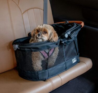 Переноска та автокрісло Pet Gear View 360 для маленьких собак і котів, сітчаста вентиляція, швидке встановлення без інструментів