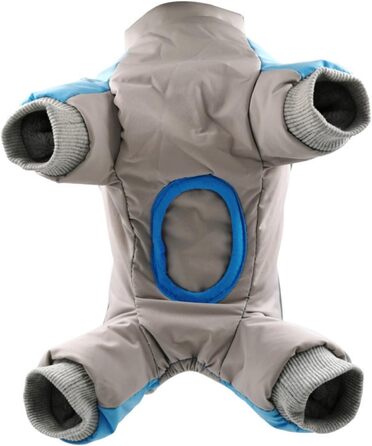 Флісовий зимовий костюм для собак, теплий костюм для маленьких собак, тепла куртка для прогулянок у снігу, рожевий, 42