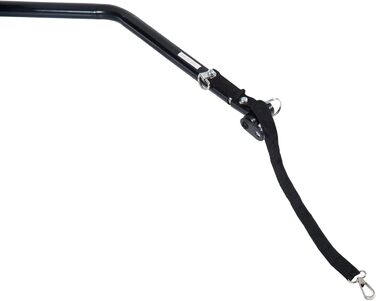 Причіп для велосипеда HOMCOM - вантажний причіп для дітей, чорний