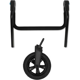 Причіп для велосипеда та вантажний візок | Причіп для велосипеда та електровелосипеда | Вантажопідйомність 40 кг, об'єм 120 літрів | Складаний причіп з дахом та захистом від дощу | Ідеально для покупок, подорожей, фестивалів (аксесуари для вантажних візків)