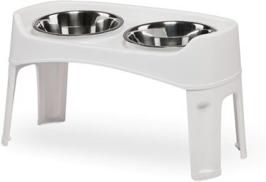 Підвищені годівниці для собак Iris Ohyama 2 шт. PEF-L, L29 x B57 x H31 см, складані, для здорового травлення