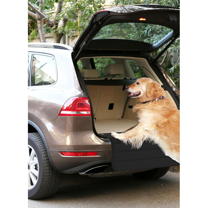 Захист для багажника авто: килимок-амортизатор, захист краю багажника, для собак, водовідштовхувальний, захист від подряпин, бруду, шерсті тварин. Чудовий подарунок для власників собак!