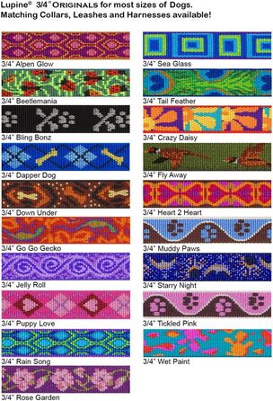 Шлея LupinePet Originals, 3/10,2 см, без натягу, для малих і середніх собак, регульована 40,6–66 см