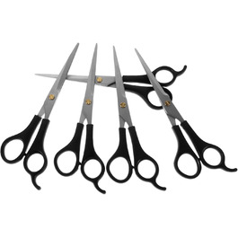 Набір професійних ножиць для грумінгу домашніх тварин KOMBIUDA (5 шт.) з ергономічними ручками