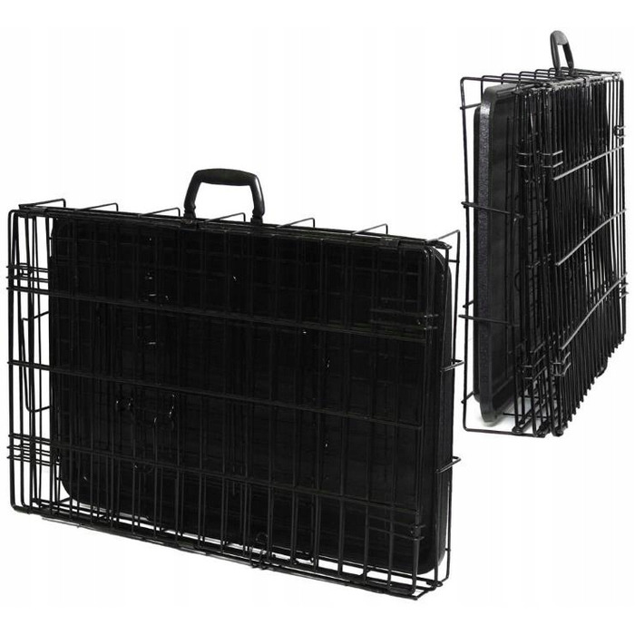 Клітка для середніх собак Ender, сталь з порошковим покриттям, 54 x 76 x 62 см