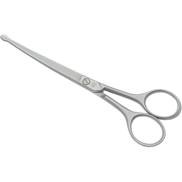 Професійна ножиця для собак Solingen, 16,5 см, вигнута, з нержавіючої сталі, без гачка