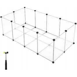 Клітка для кролів Songmics, 46 x 143 x 71 см